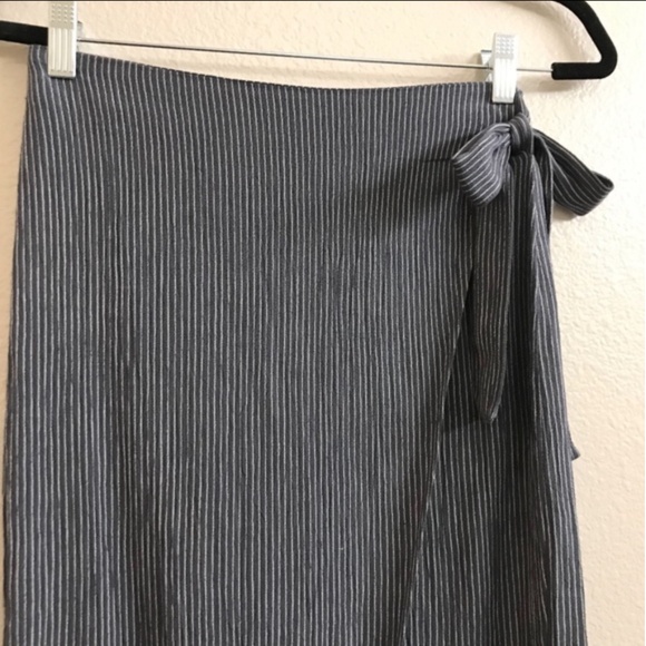 Roxy Ferry Escape Wrap Skirt In Navy/White Stripe - Picture 6 of 16